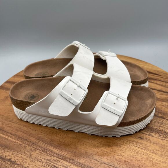 Birkenstock Shoes - Birkenstock White Sandals